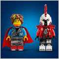 LEGO DREAMZzz Mateo's Fire Chameleon 71492 Building Set | 443 Pieces, Ages 7+ | Transformable Chameleon Toy with Blaster Turret, Jet, Mini Mech - SuperSaverAU - view 3