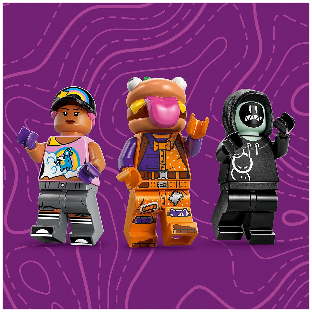 LEGO Fortnite Durrr Burger Restaurant 77076 Building Set with 546 Pieces, Modular Design, Customizable Features, and Exclusive Beef Boss Outfit - SuperSaverAU - view 3
