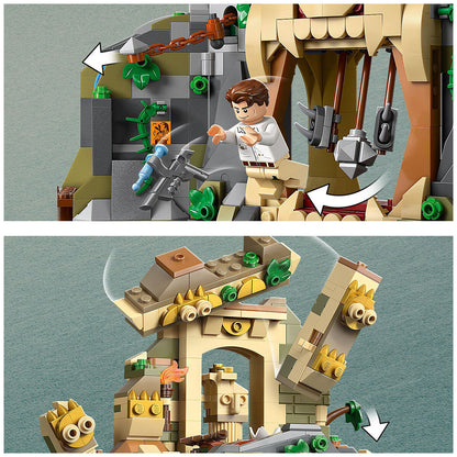 LEGO Jurassic World Spinosaurus And Quetzalcoatlus Air Mission 76976 Dinosaur Toy Set with 984 Pieces