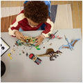 LEGO Jurassic World Spinosaurus And Quetzalcoatlus Air Mission 76976 Dinosaur Toy Set with 984 Pieces - SuperSaverAU - view 6