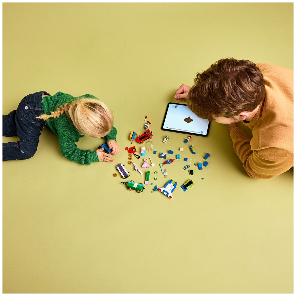 LEGO Disney Toy Story Celebration Train And RC Car 43264 - 206 Pieces, Ages 4+, 32 cm Long, Woody, Jessie, Bo Peep, Buzz Lightyear