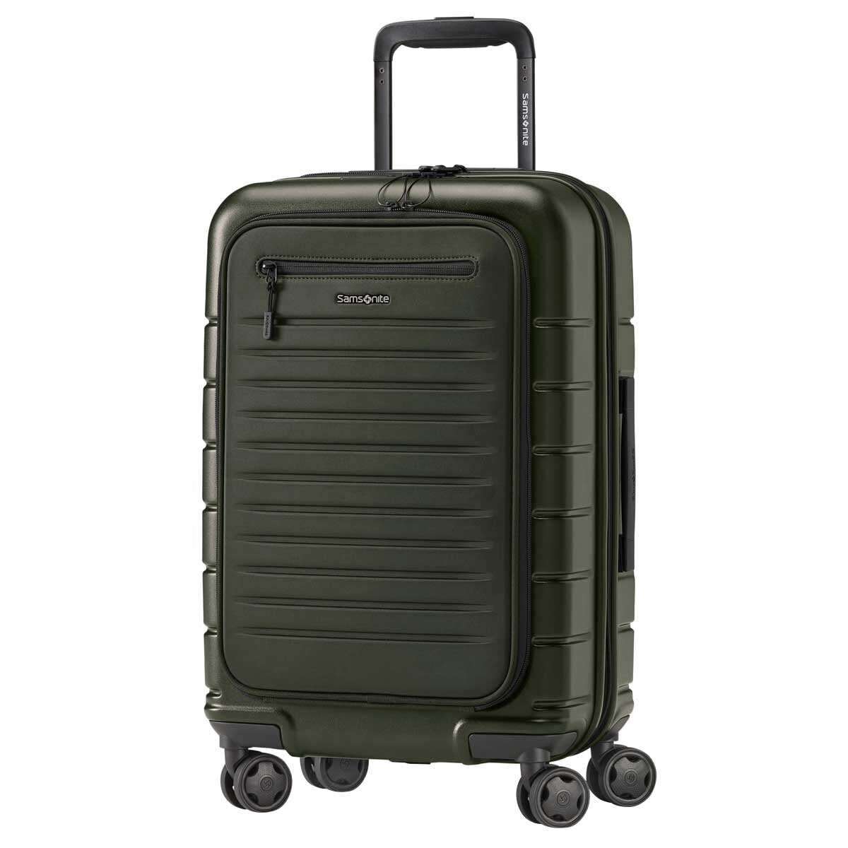 Samsonite Variate 2 Piece Luggage Set Olive - Large & Carry On, TSA Lock, 10 Year Warranty - SuperSaverAU - view 4
