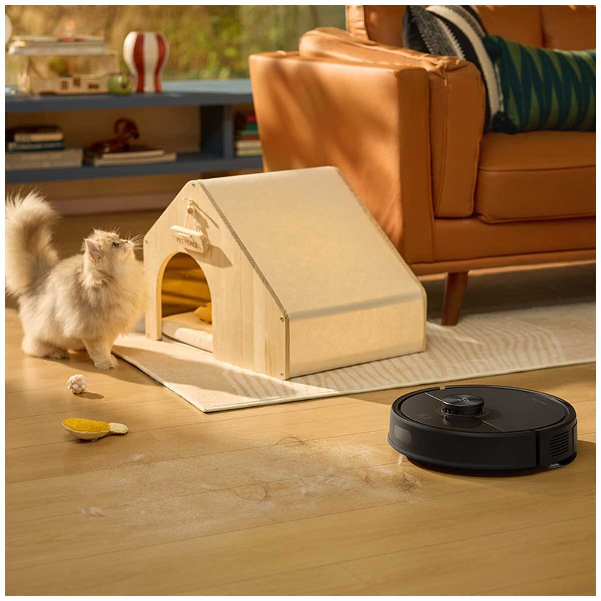 Roborock Q7T+ Vacuum Cleaner - 10,000 Pa HyperForce Suction, Dual Anti-Tangle Design, Auto-Empty Dust, Ideal for Hardwood, Tiles, Laminate, Vinyl, Carpet - SuperSaverAU - view 11