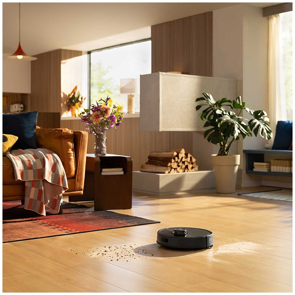 Roborock Q7T+ Vacuum Cleaner - 10,000 Pa HyperForce Suction, Dual Anti-Tangle Design, Auto-Empty Dust, Ideal for Hardwood, Tiles, Laminate, Vinyl, Carpet - SuperSaverAU - view 3