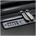 Ricardo Pacific Palisades Large Upright Luggage Black 100% Polycarbonate TSA Locks & Ergonomic Handle - SuperSaverAU - view 3