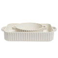 over&back Aspirations Bakeware 2 Piece Set - Stoneware Rustic Chic Bakers, Oven To Table, Microwave & Dishwasher Safe - SuperSaverAU - view 2