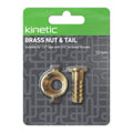 Kinetic Brass Nut and Tail 2 Pack - 12mm - Secure Hose Connection - SuperSaverAU - view 2