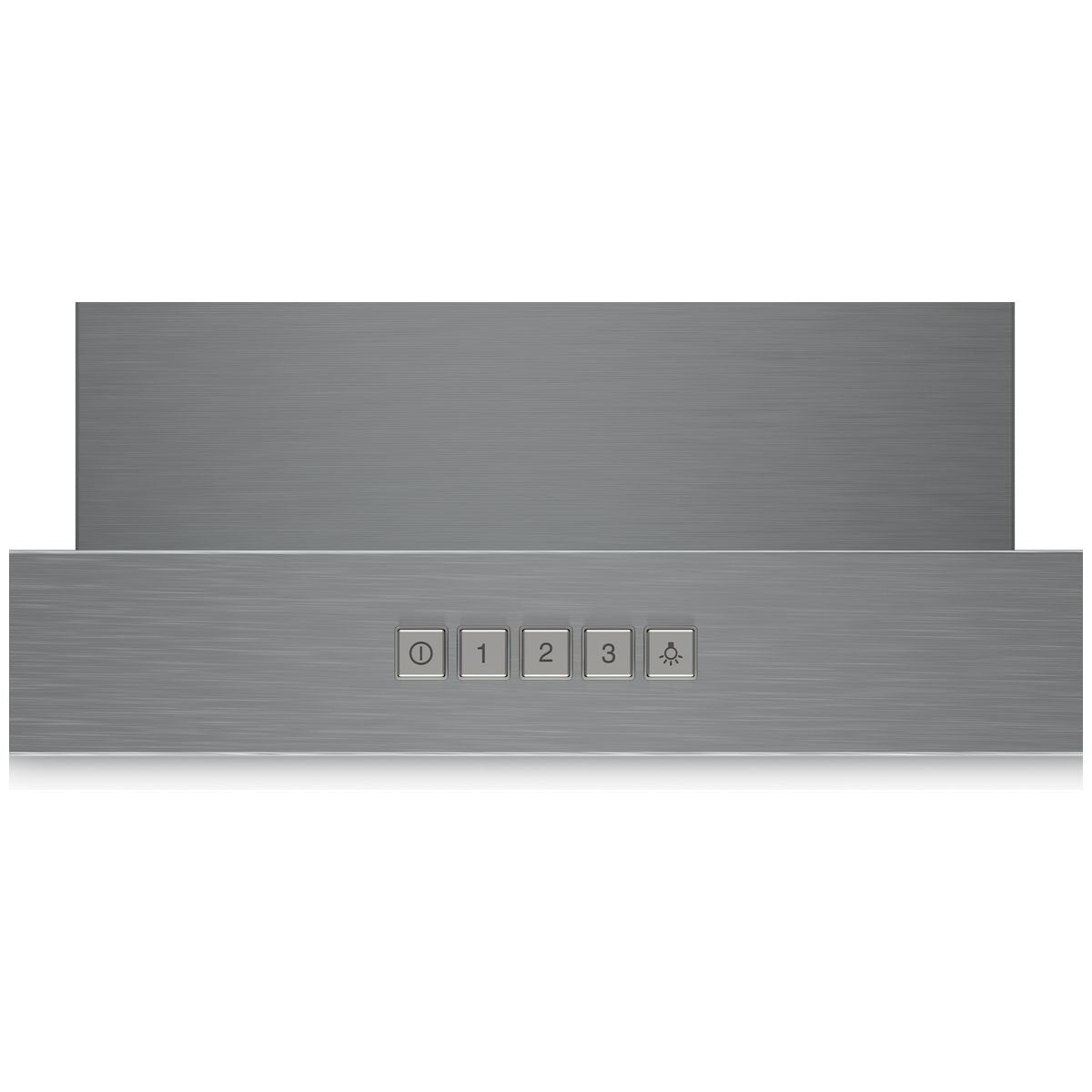 Bosch Series 2 90cm canopy rangehood - Stainless steel - 616m³/h, 3 power levels - DWB95BC50A