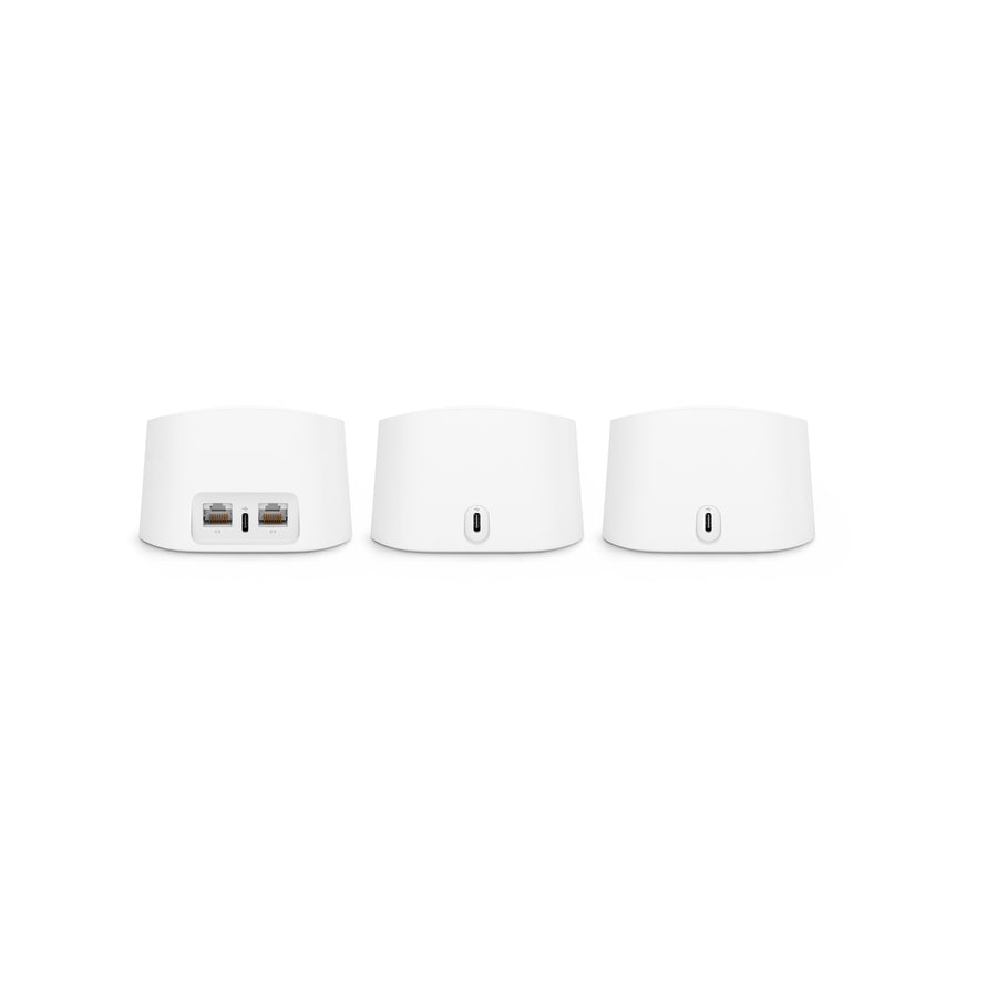 eero 6 Dual-Band Mesh Wi-Fi 6 Router 3 Pack 500 Mbps White M110315