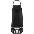 Rolser I-Max 4-Wheel Folding Trolley - Multifunctional Hook, Zippered Rear Pocket, Black - R-IMX306-1023