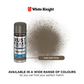 White Knight Rust Guard Gully Satin Touch Up Spray Paint 300g