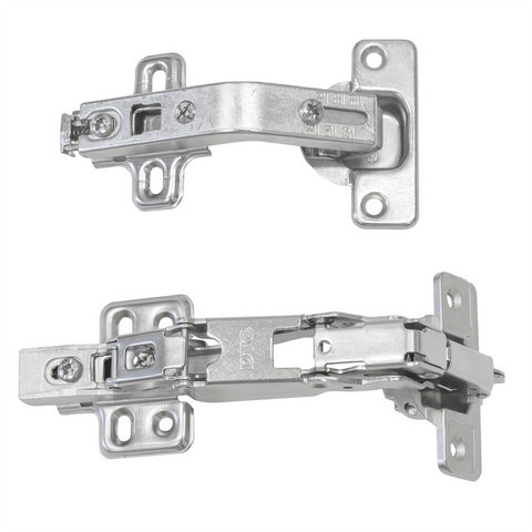 Kaboodle Corner Cabinet Hinge - 5 Pack - Nickel Plated - Adjustable - SuperSaverAU - view 1