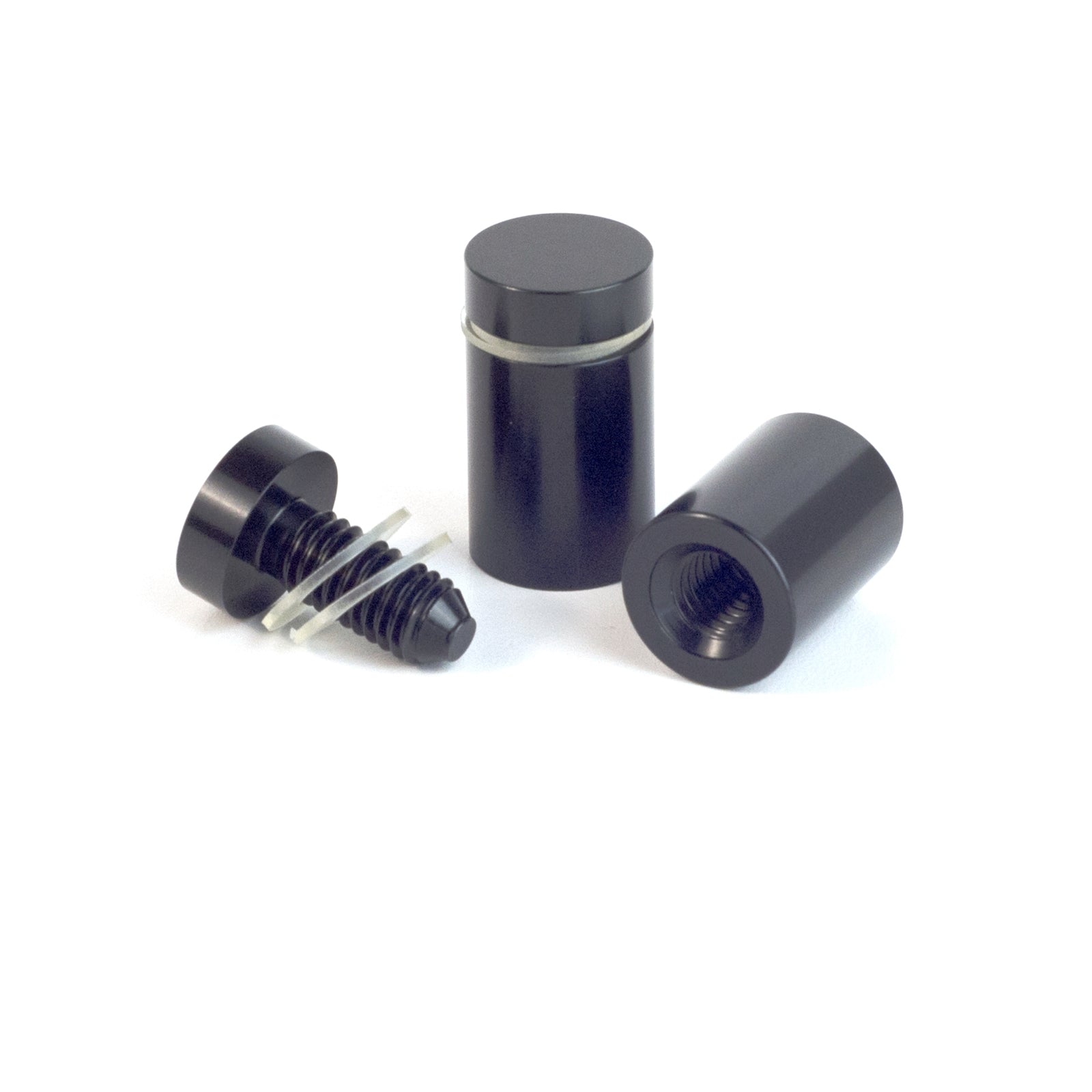 ProtectorAl 32 x 19mm Black Aluminium Deco Panel Mounts 6 Pack