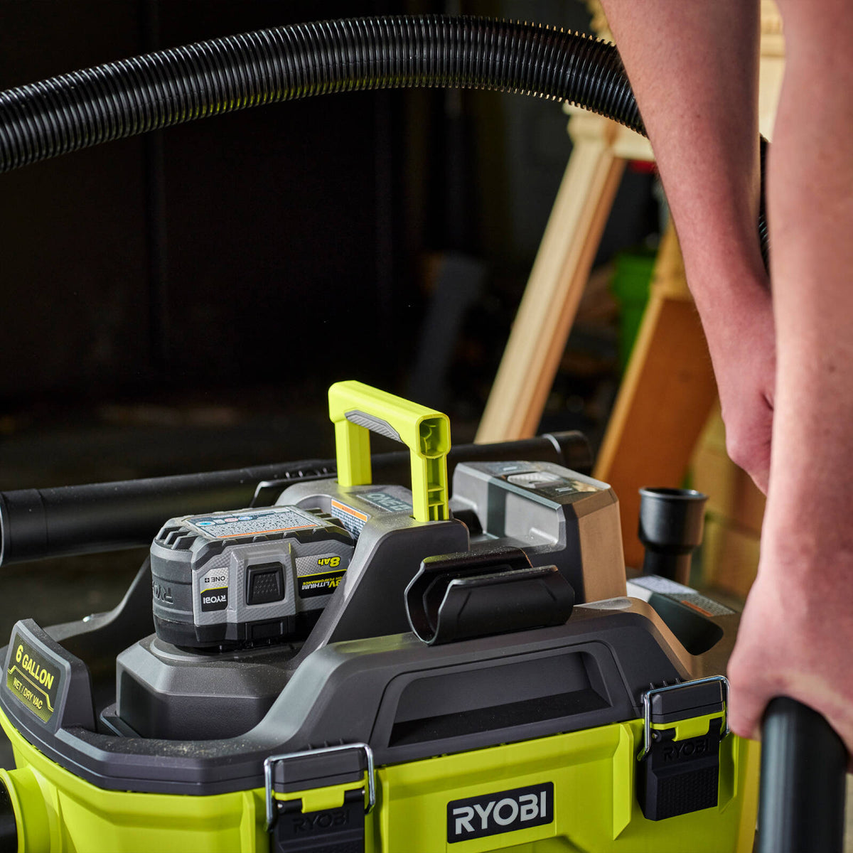 Ryobi 18V ONE+ HP 8.0Ah Battery and Fast Charger Starter Kit R18SK18