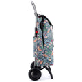 Rolser I-Max William Morris 2-Wheel Folding Trolley - Birds Design, Backpack-Style Bag - R-IMX511-3119
