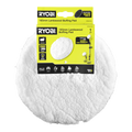 Ryobi 165mm Lambswool Buffing Pad - Soft Fibres - Scratch-Free Polishing - SuperSaverAU - view 2