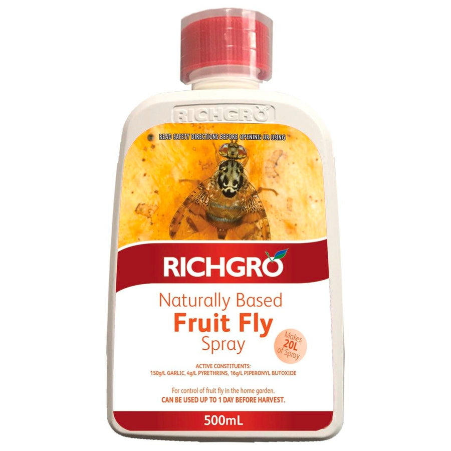 Richgro Fruit Fly Spray 500ml Natural Garlic Pyrethrum Repellent - SuperSaverAU - view 1