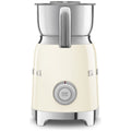 Smeg 50's Style Retro Milk Frother - Cream, 6 Pre-Set Programs, Induction Heating - MFF11CRAU