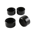 Surface Gard 25mm Black Round Plastic External Chair Tip 4 Pack - SuperSaverAU - view 1