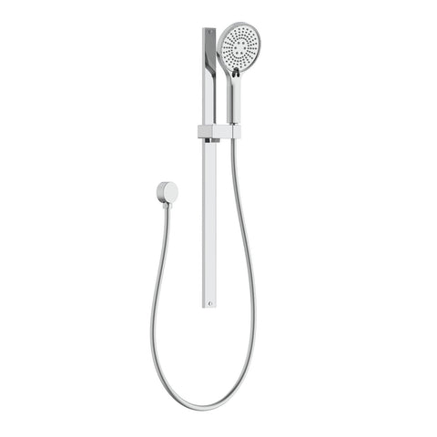Mondella Resonance Chrome 5 Function Shower Rail Set, 304 Stainless Steel, 9L/min WELS 3 Star