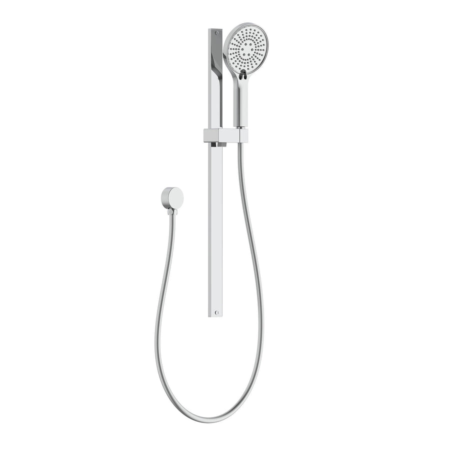 Mondella Resonance Chrome 5 Function Shower Rail Set, 304 Stainless Steel, 9L/min WELS 3 Star