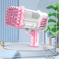 36-Hole Automatic Gatling Bubble Machine - Black - view 5