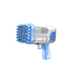 36-Hole Automatic Gatling Bubble Machine - Blue