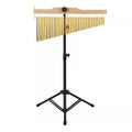 36 Note Wind Chime Musical Instrument, Natural Wood, 58 x 118 cm - view 2