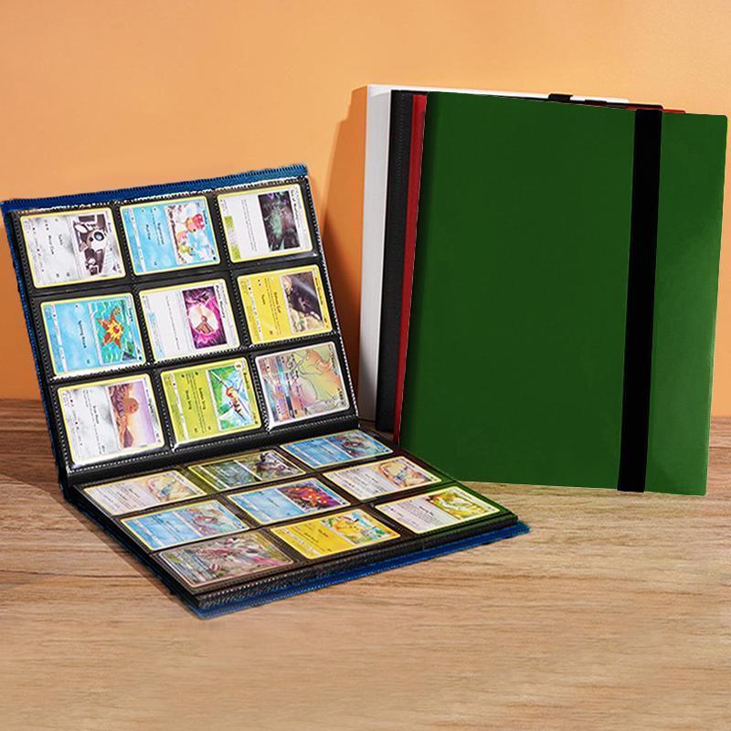 360 Card Trading Card Binder 9 Pocket Album Folder - Black - view 12