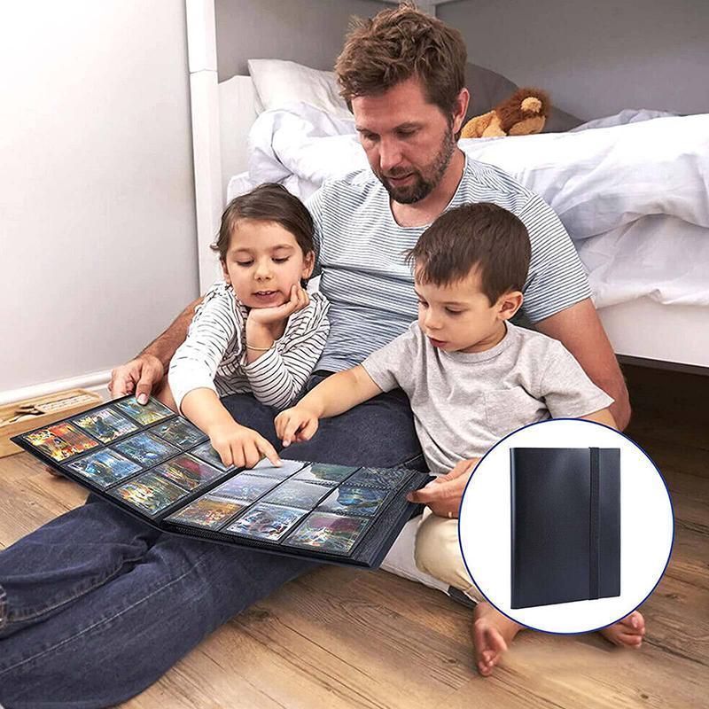 360 Card Trading Card Binder 9 Pocket Album Folder - Black - view 9