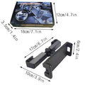 360 Degree Car Headrest Tablet Holder Mount Fits 4.7 to 12.9 in (12 to 33 cm) - Black - view 4