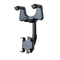 360 Degree Rotatable Retractable Car Phone Holder for Rearview Mirror - view 2