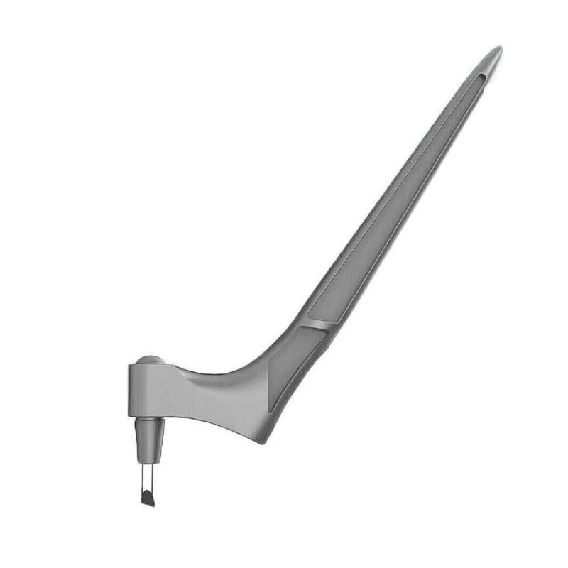 360-Degree Rotating Craft Cutting Tool with 30° Stainless Steel Blade - Grey