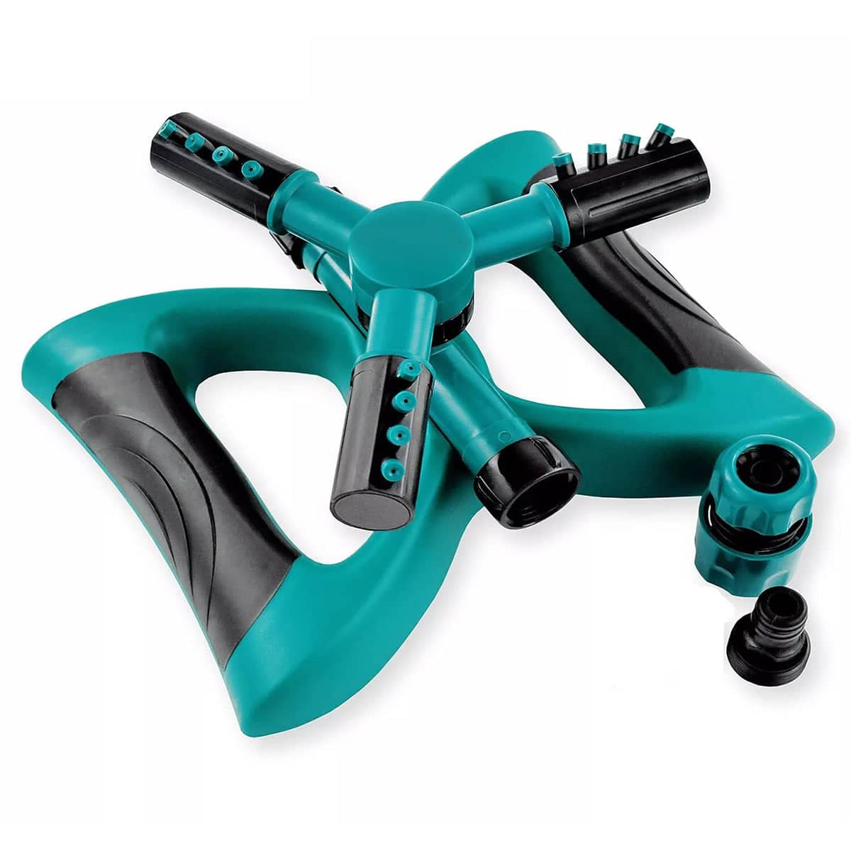 360 Degree Rotating Garden Sprinkler with 12 Nozzles for Lawns and Gardens - view 2
