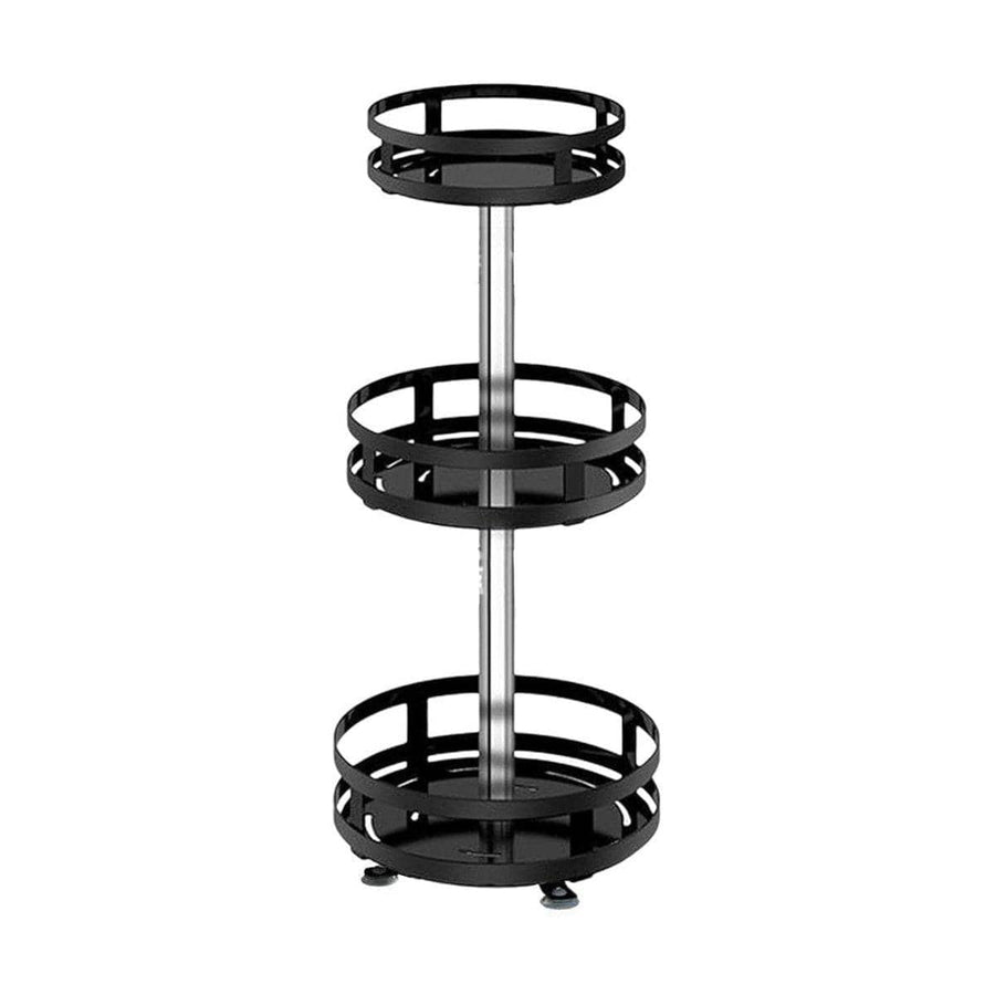 360-Degree Rotating Kitchen Spice Rack Countertop Organiser - Triple Layer