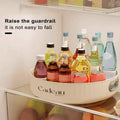 360 Degree Rotating Kitchen Spice Rack Organiser with Guardrail - view 5