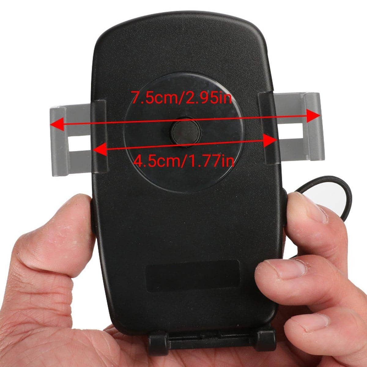 360 Degree Rotation Phone Holder Handlebar Mount for Motorcycle and Bicycle - view 4