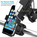 360 Degree Rotation Phone Holder Handlebar Mount for Motorcycle and Bicycle - view 5
