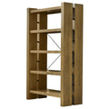 Universal Broadmoore Bookcase W 965 x H 1651 mm, Adjustable Shelves, Rubberwood - SuperSaverAU - view 3