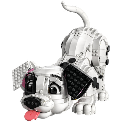 LEGO Disney 101 Dalmatians Puppy 43269 Building Set | Customisable Dalmatian | 1,722 Pieces | Nostalgic Gift for Disney Fans