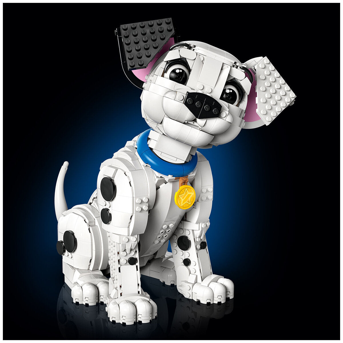 LEGO Disney 101 Dalmatians Puppy 43269 Building Set | Customisable Dalmatian | 1,722 Pieces | Nostalgic Gift for Disney Fans