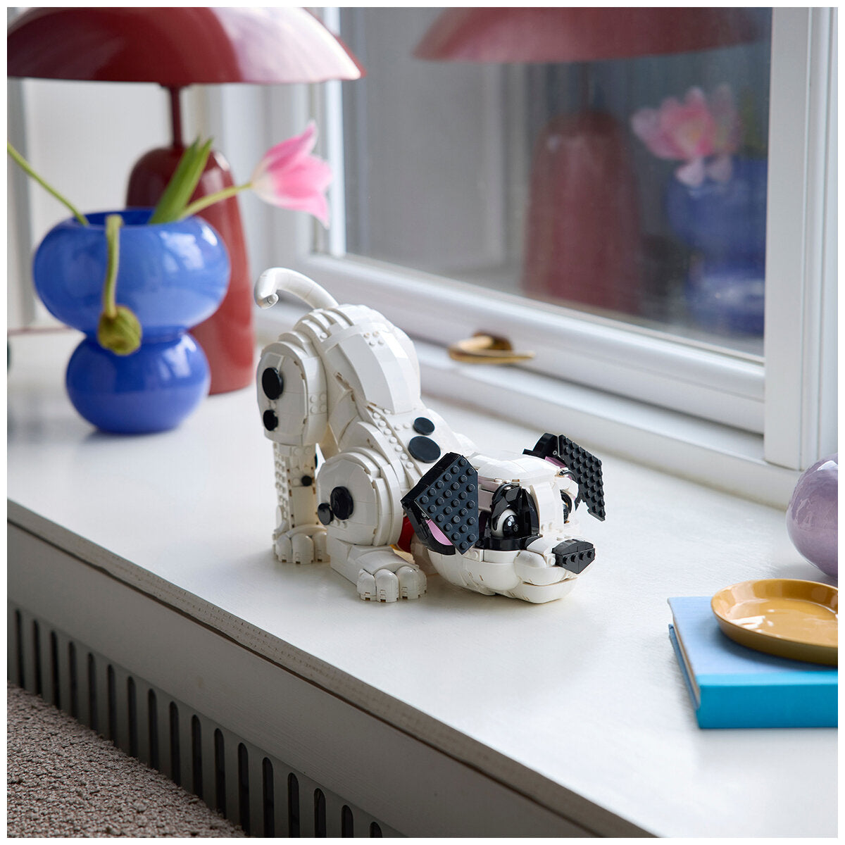 LEGO Disney 101 Dalmatians Puppy 43269 Building Set | Customisable Dalmatian | 1,722 Pieces | Nostalgic Gift for Disney Fans