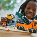 LEGO City Heavy-Duty Recovery Tow Truck With Crane 60467, 793 Pieces, Ages 8+, Working Crane, Winch, Dump Truck, 3 Minifigures - SuperSaverAU - view 6