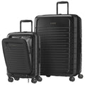 Samsonite Variate 2 Piece Luggage Set Black, Large & Carry On, TSA Lock, 10 Year Warranty - SuperSaverAU - view 2