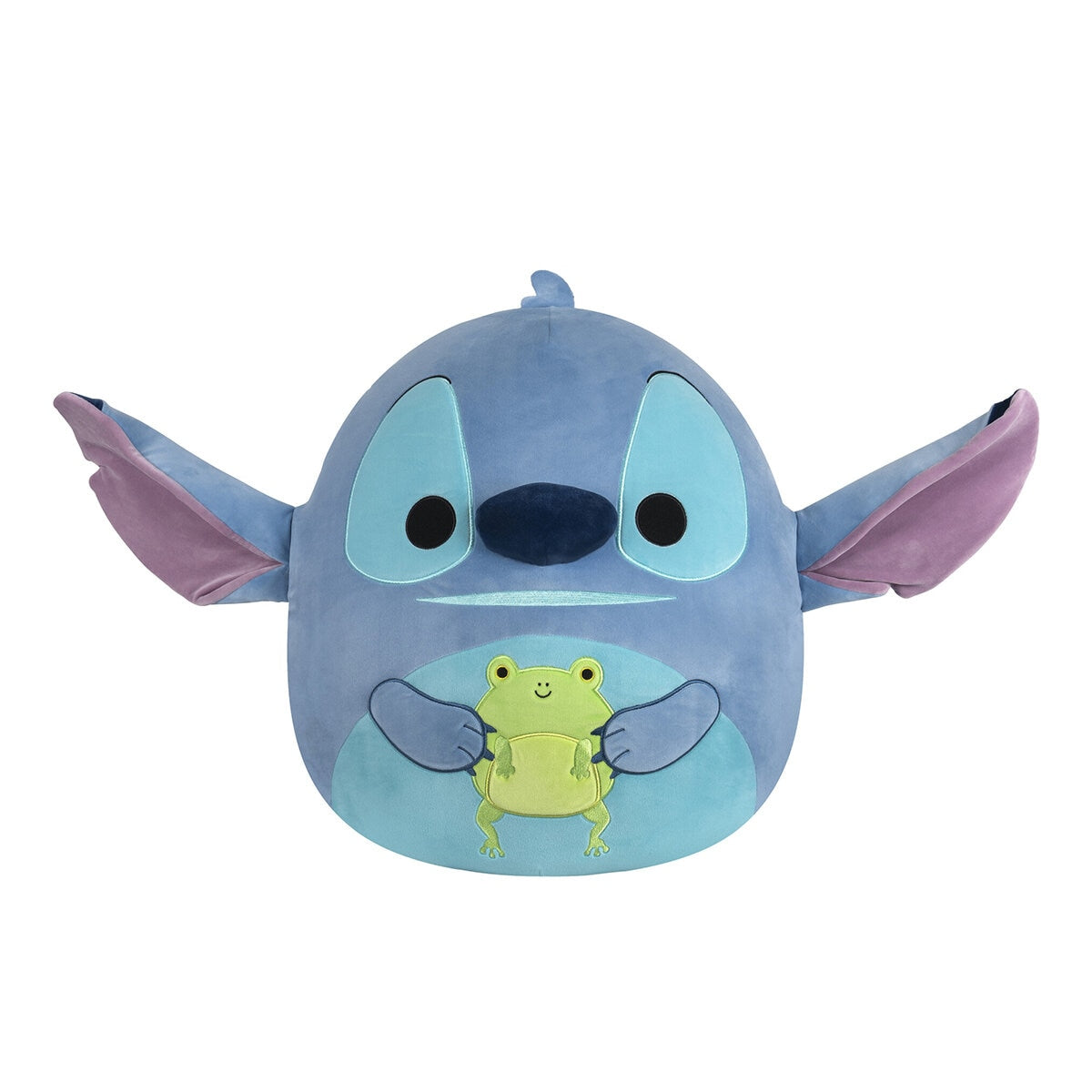 Squishmallows Disney Stitch Jumbo Plush 50.8cm Holding Frog - Soft, Collectible, Authentic Toy