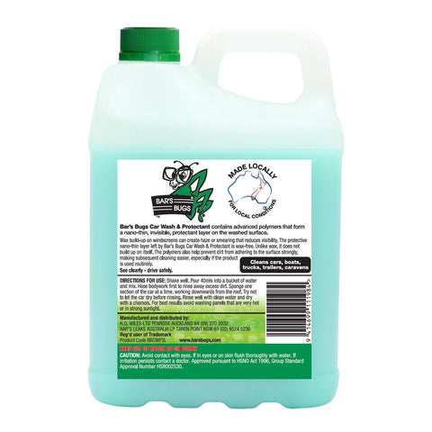 Bar's Bugs 3 Litre Wax Free Car Wash and Paint Protectant Bug Remover — image 2