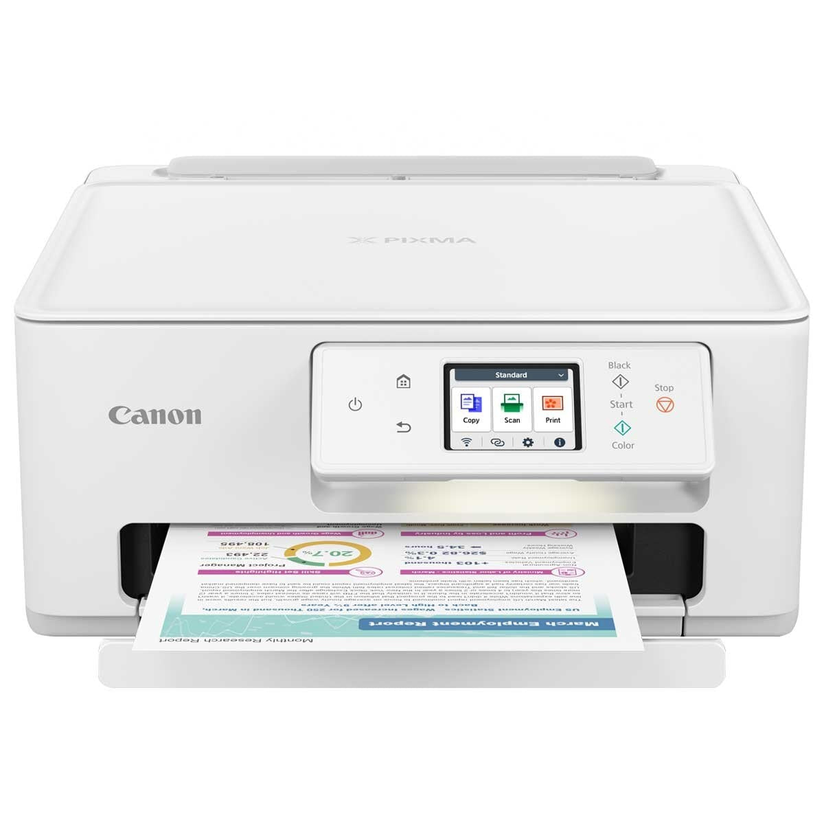 Canon PIXMA TS7760 Wireless Home Printer with Auto Duplex Printing, 2.7" LCD Display, and Mobile Printing - SuperSaverAU - view 2