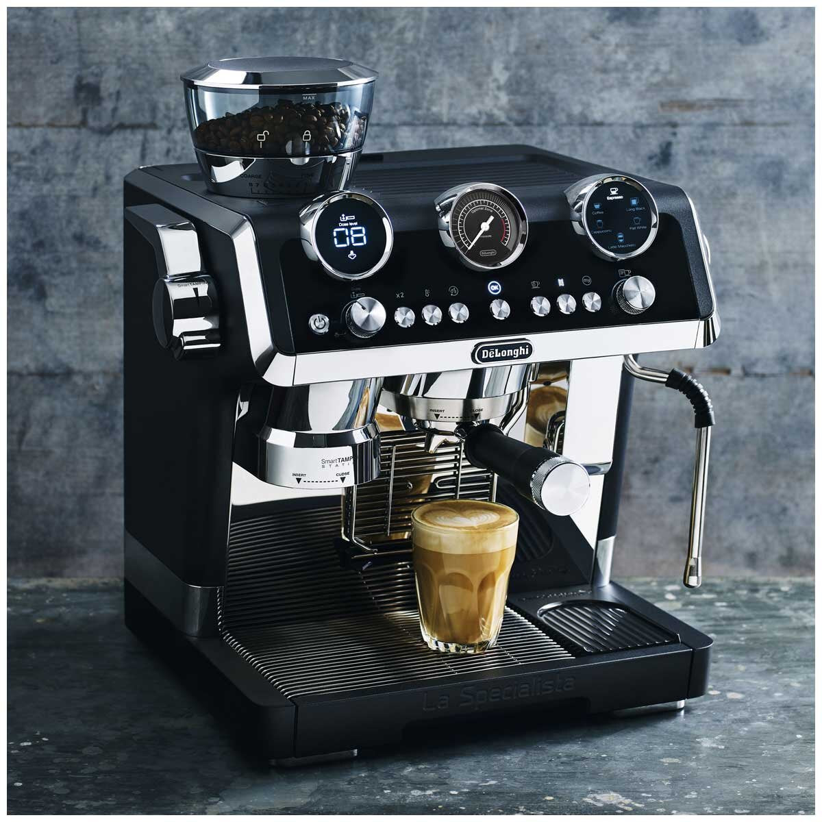De'Longhi La Specialista Maestro EC9865BM Cold Brew & Espresso Machine with Cold Extraction Technology, Sensor Grinding, and LatteCrema System