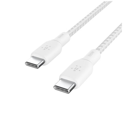 Belkin BoostCharge 3M USB-C to USB-C Cable White - CAB014BT3MWH