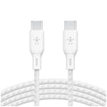 Belkin BoostCharge 3M USB-C to USB-C Cable White - CAB014BT3MWH - SuperSaverAU - view 1